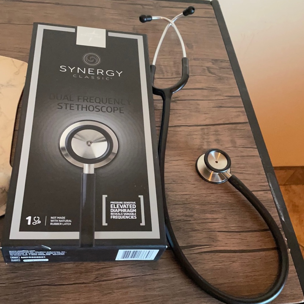 synergy classic dual frequency stethoscope